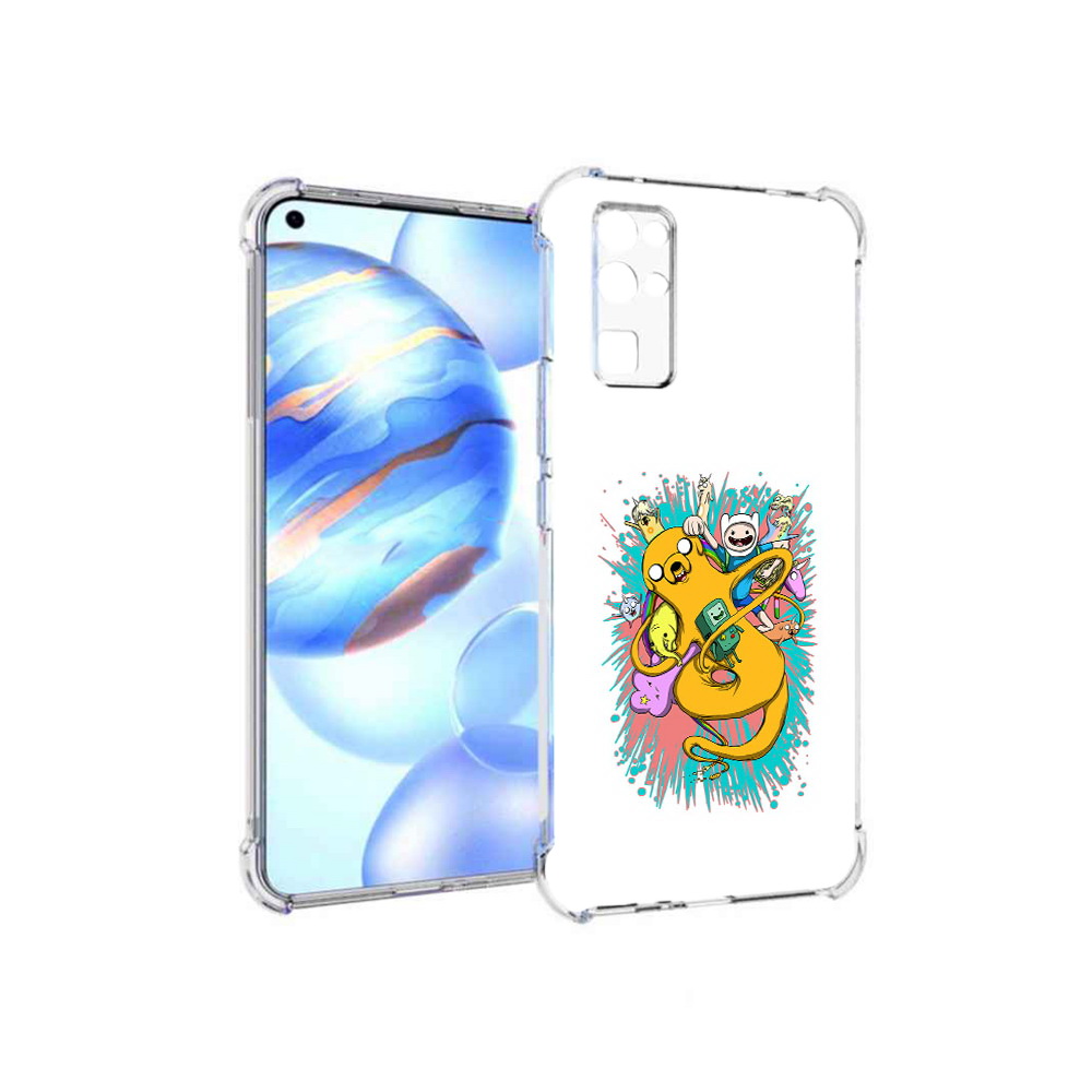 

Чехол MyPads Tocco для Honor 30 время приключений рисунок (PT147988.19.276), Прозрачный, Tocco