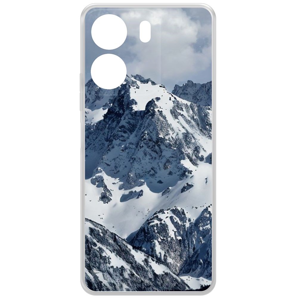 

Чехол-накладка Krutoff Clear Case Горы для Xiaomi Redmi 13C, Прозрачный