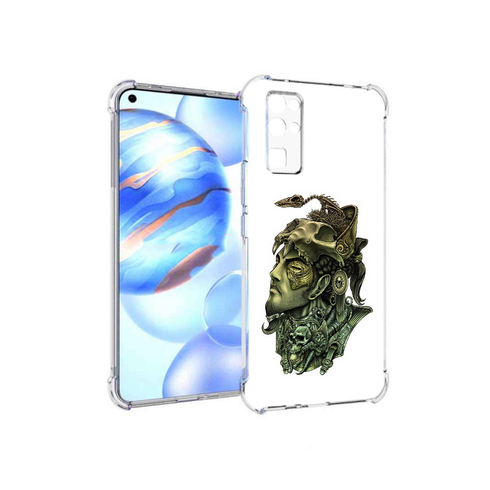 

Чехол MyPads Tocco для Honor 30 бронзовый воин (PT147988.19.248), Прозрачный, Tocco