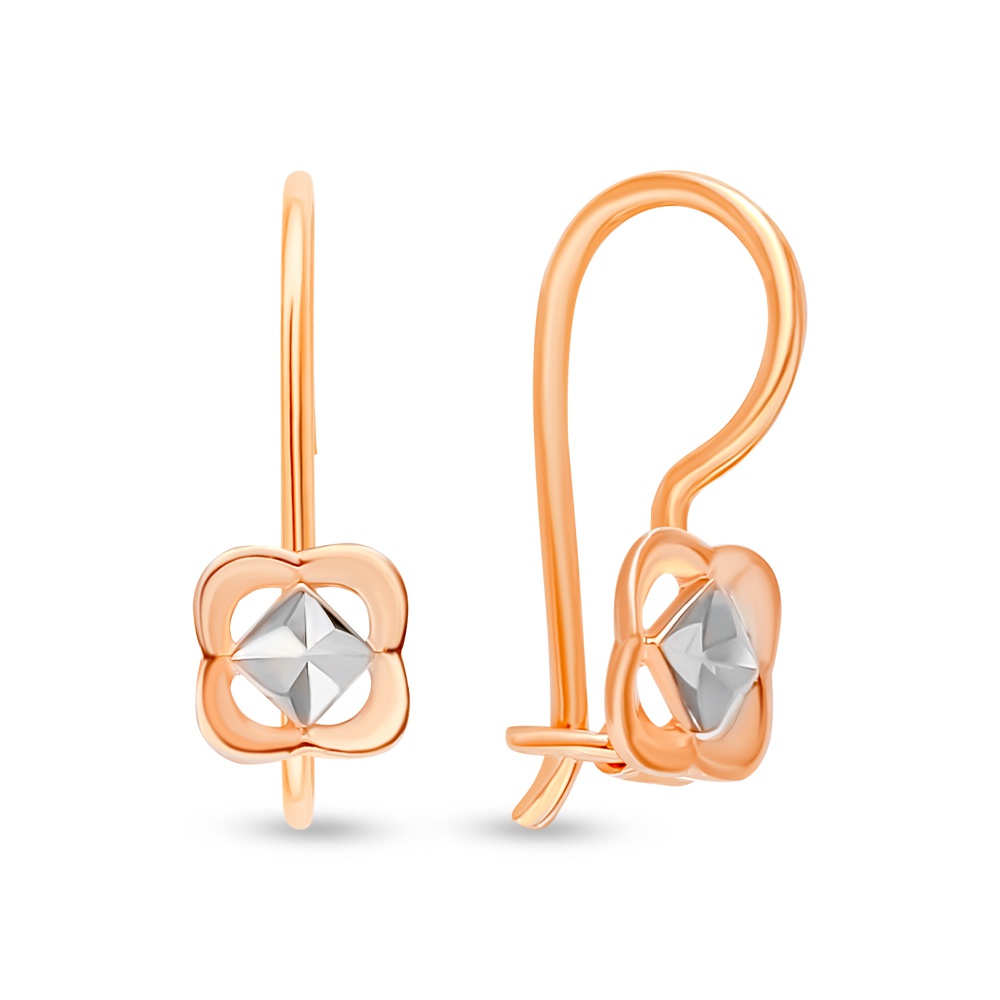 

Серьги из красного золота 585Gold 602001258, 602001258
