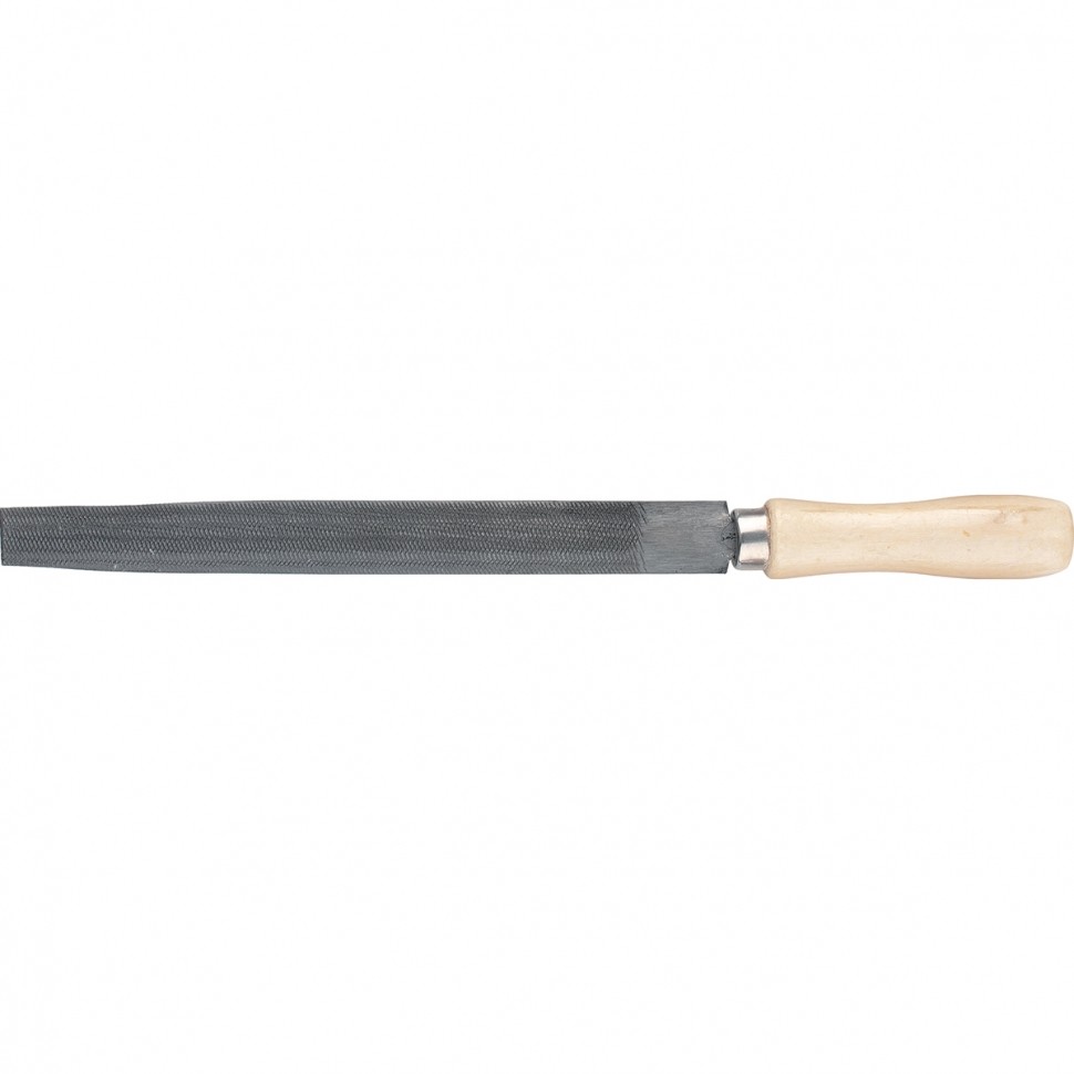 СИБРТЕХ Напильник полукруглый, 200 мм, деревянная ручка Сибртех
