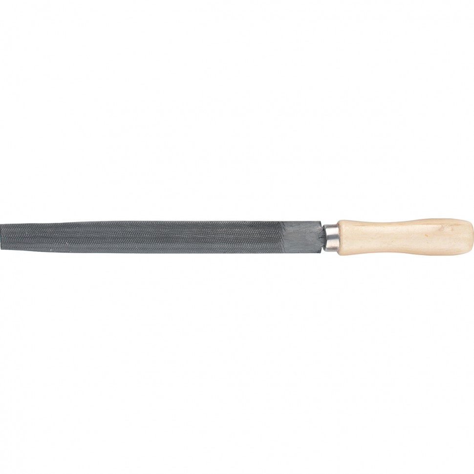СИБРТЕХ Напильник полукруглый, 150 мм, деревянная ручка Сибртех