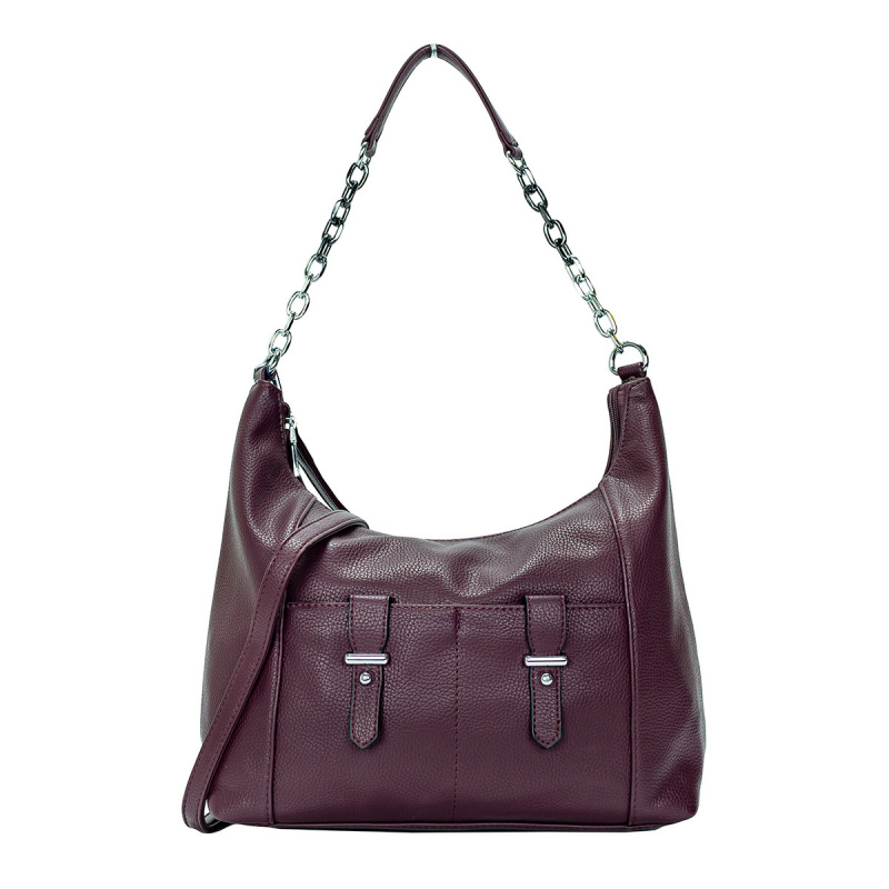 

Сумка женская Vishnia 80080 dark red, Бордовый, 80080