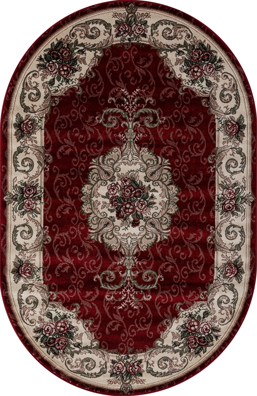 

Ковер российский AkTs 100x200 см красный