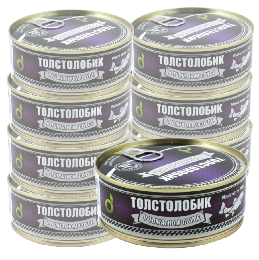 

Толстолобик ECOFOOD в томатном соусе, 8 шт х 240 г