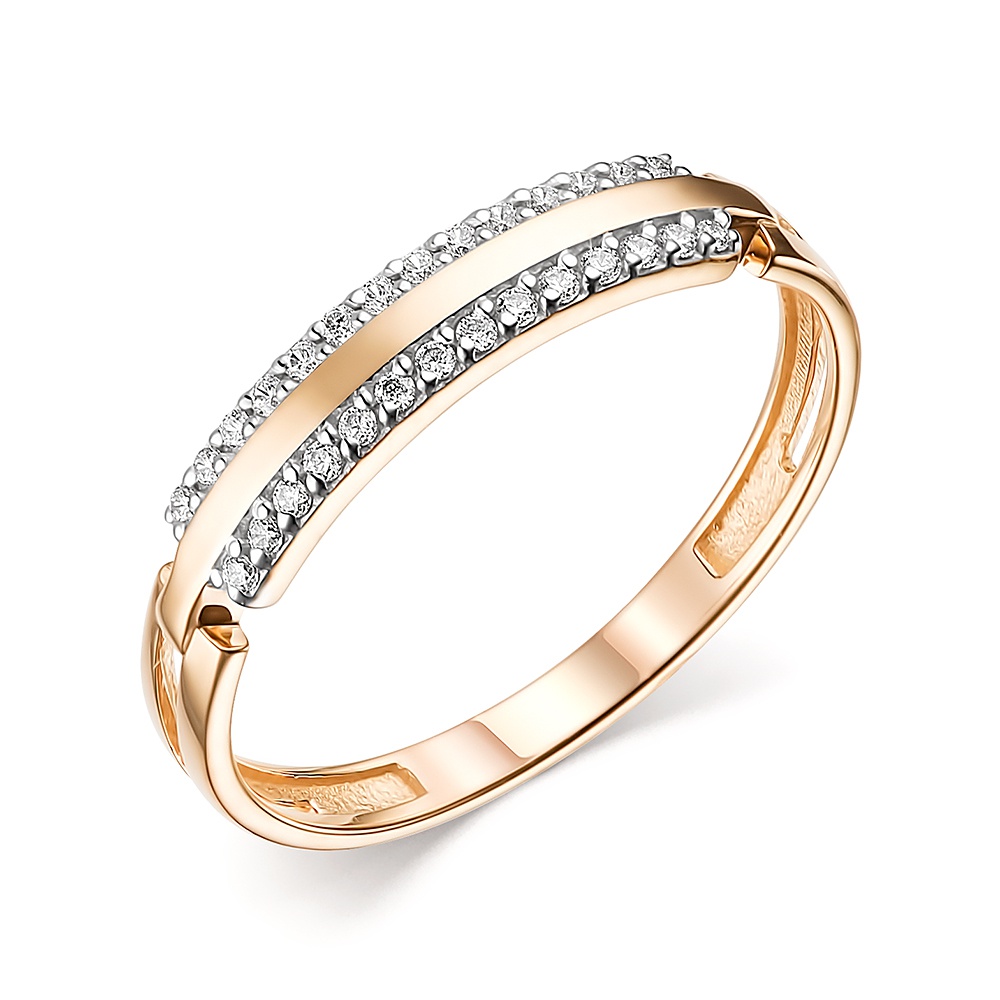 

Кольцо из золота р.  585Gold 301011597, фианит, 301011597