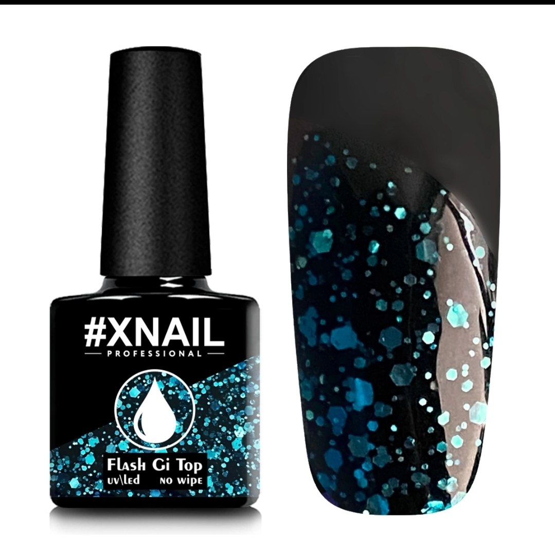 

Топ для гель-лака, Xnail, Flash Gi №6
