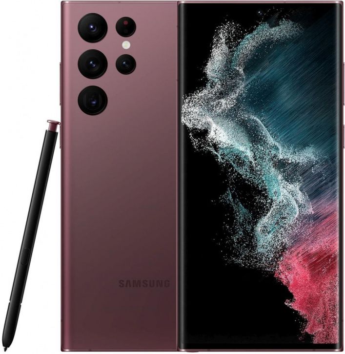 

Смартфон Samsung Galaxy S22 Ultra 12/512GB Burgundy (Global), Galaxy S22 Ultra (SM-S908E) 12/512GB Global Burgundy (Бургунди)