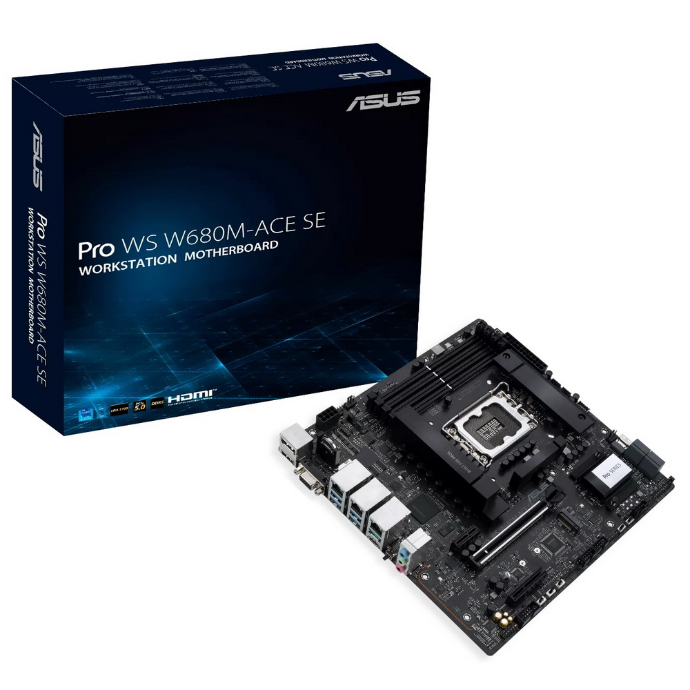 

Материнская плата ASUS PRO WS W680M-ACE SE (90MB1FA0-M0EAY0), PRO WS W680M-ACE SE