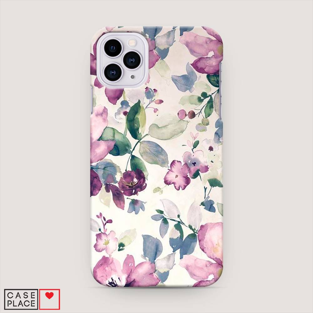 

Пластиковый чехол "Акварельная нежность" на Apple iPhone 11 Pro Max, 12220-6