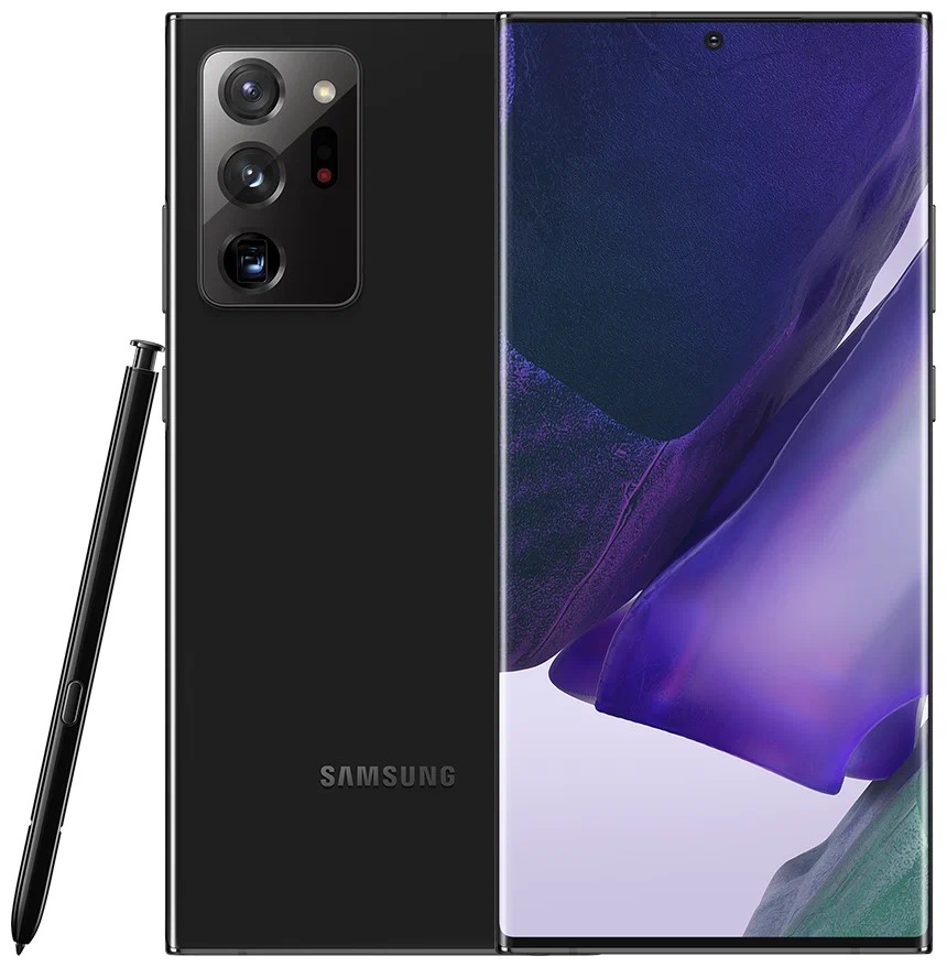 

Смартфон Samsung Galaxy Note 20 Ultra 5G 12/256GB (Snapdragon) Black, Galaxy Note 20 Ultra 5G 12/256GB (Snapdragon) Black (Черный)