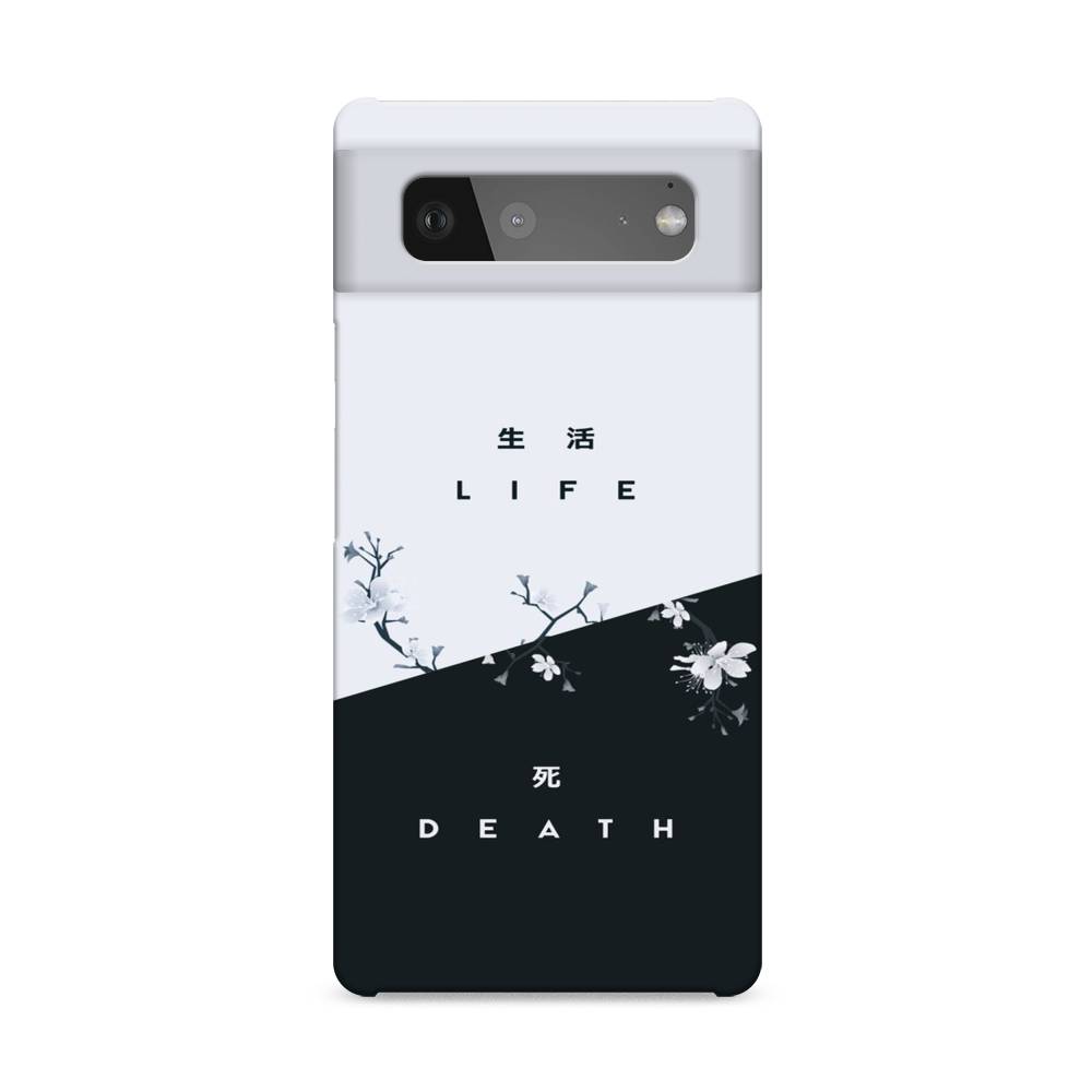 

Пластиковый чехол "Life and death" на Google Pixel 6, 270820-5
