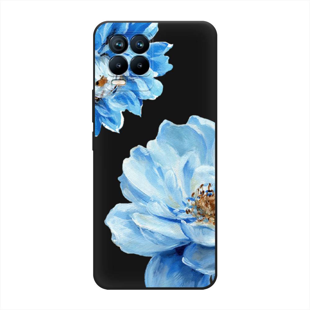 

Чехол Awog на Realme 8/8 Pro "Голубые клематисы", Разноцветный, 255552-1