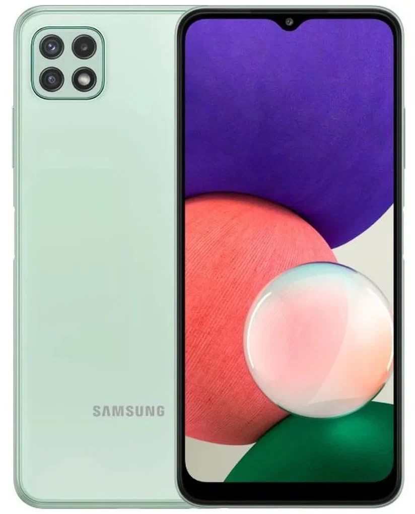 

Смартфон Samsung Galaxy A22 5G 4/128GB Green (Global), Galaxy A22 5G 4/128GB Global Green (Мятный)