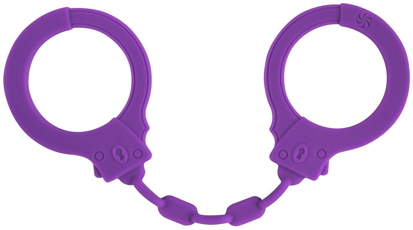 Силиконовые наручники Lola Toys Suppression фиолетовые