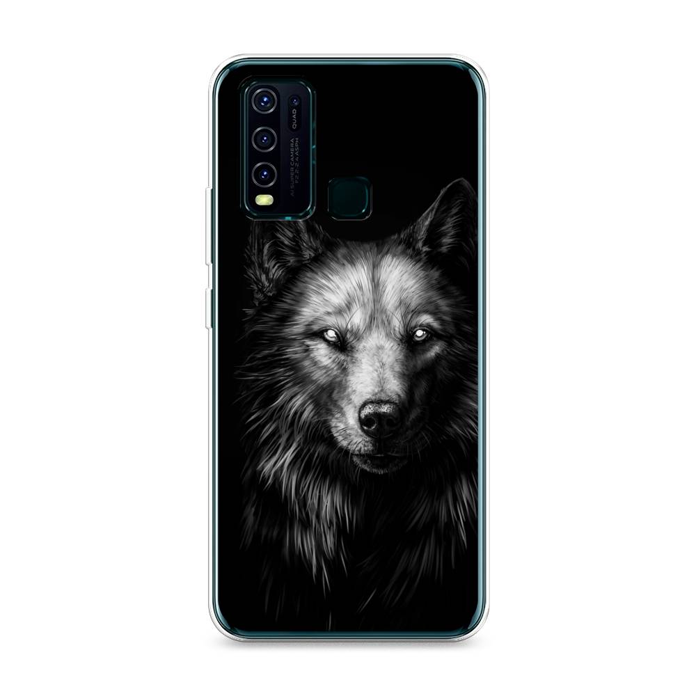 

Чехол Awog на Vivo Y30/Y50 "Волк черно белый", Разноцветный, 263150-1