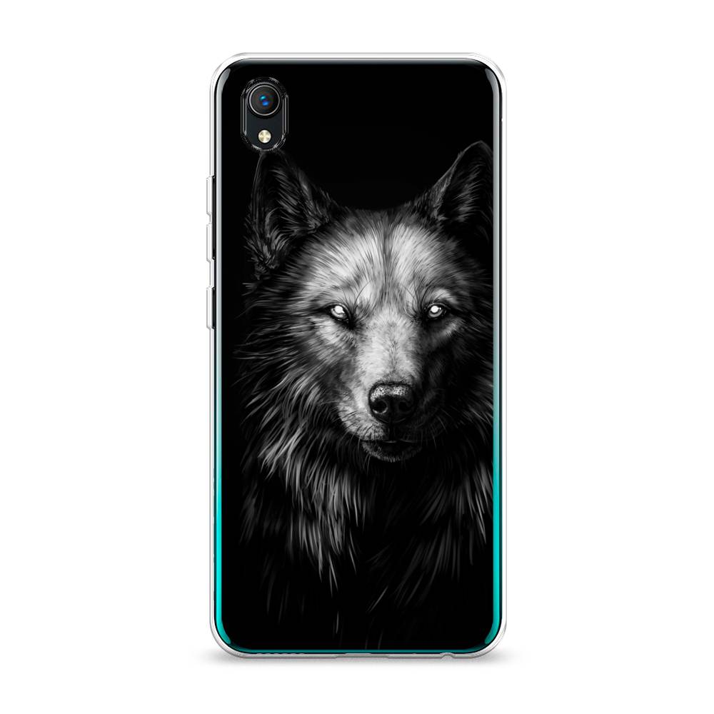 

Чехол Awog на Vivo Y91c/Y1s "Волк черно белый", Разноцветный, 263250-1