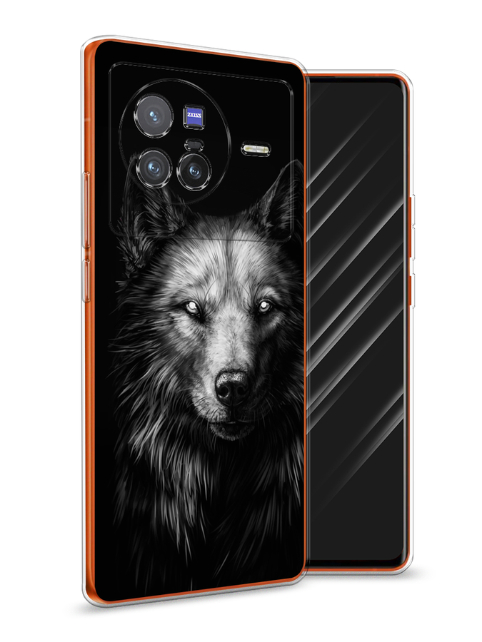 

Чехол Awog на Vivo X80 "Волк черно белый", Разноцветный, 266550-1