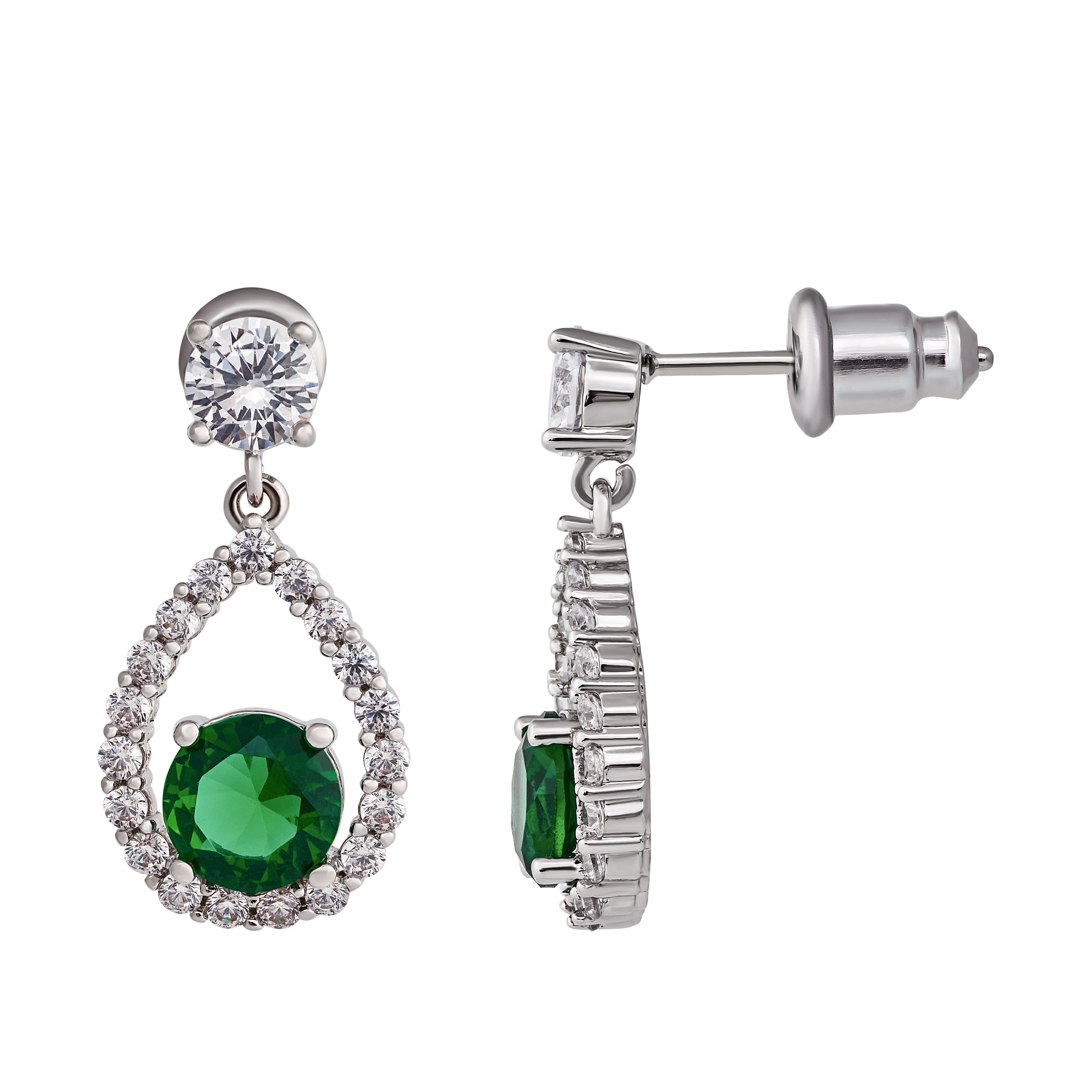 

Серьги из бижутерного сплава Ice&High Collection MS333953gr, хрусталь, MS333953gr