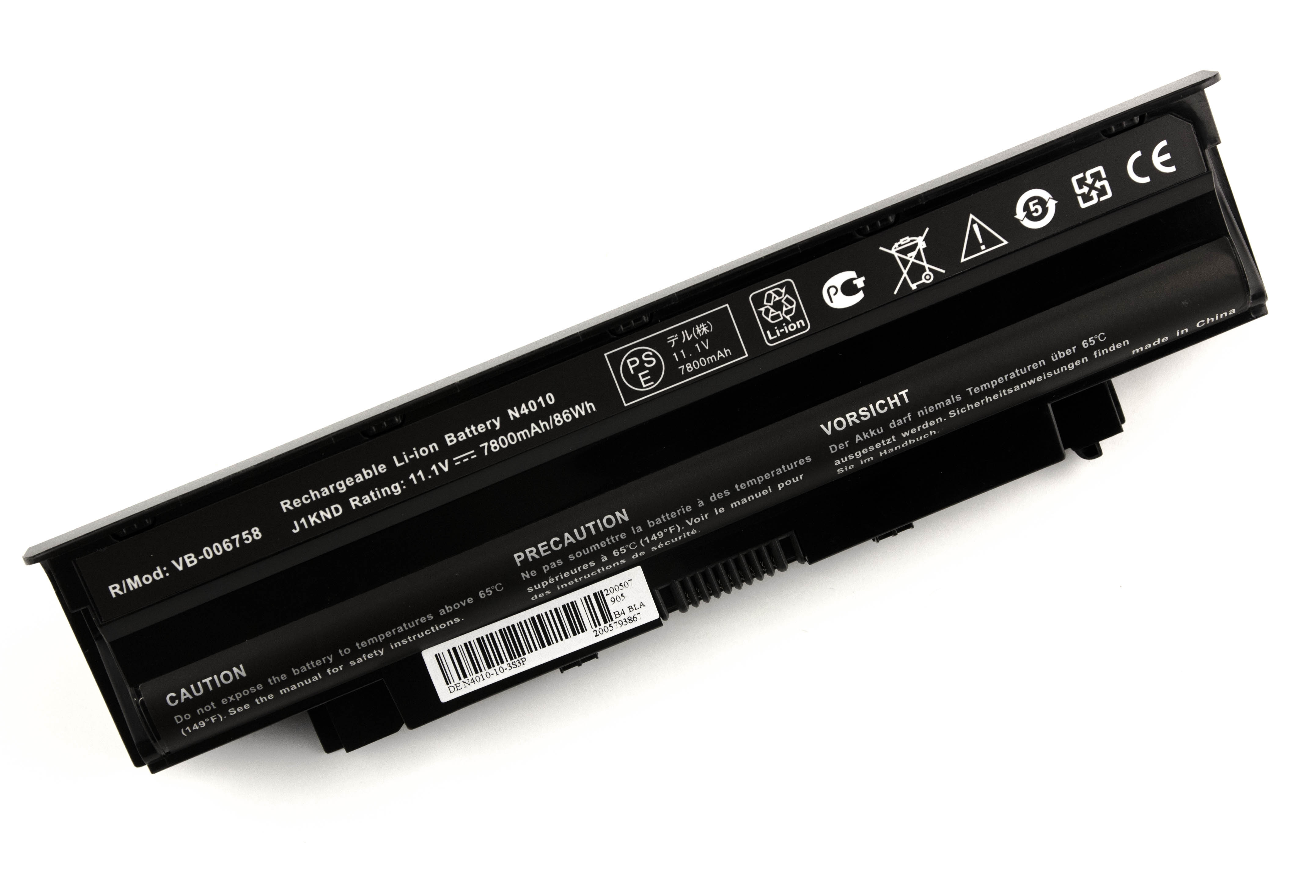 

Аккумулятор для ноутбука Dell N5010 N5110 N7010 N7110 (11.1V 6600mAh) J1KND J4XDH