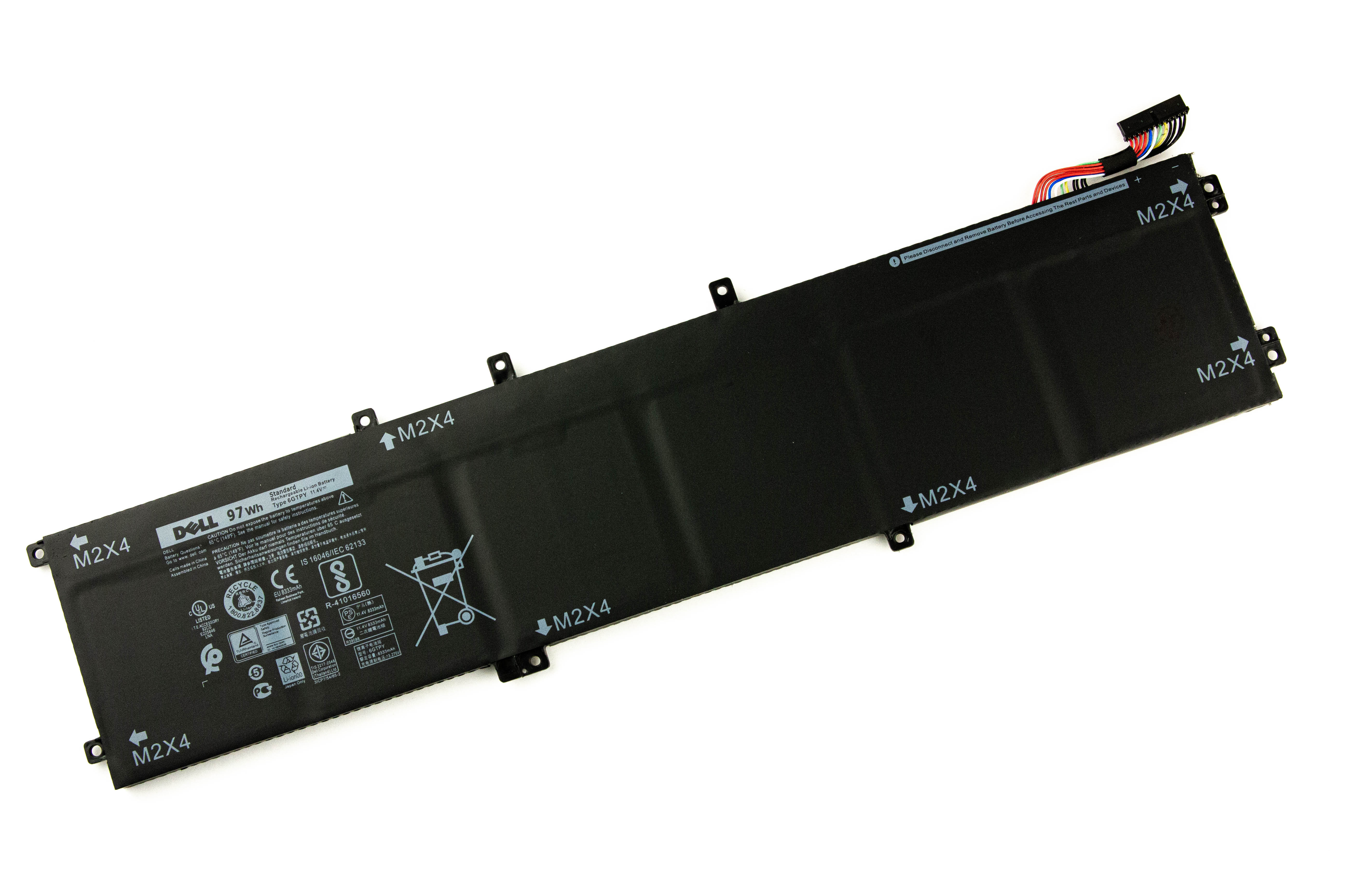 

Аккумулятор для ноутбука Dell XPS 9560 9570 M5520 (11.4V 8333mAh) ORG 6GTPY 5XJ28 H5H20