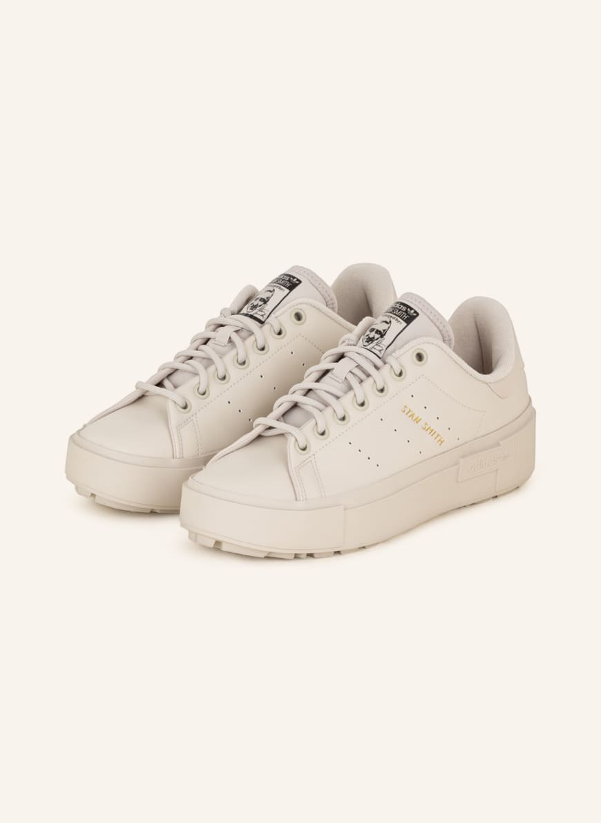 

Кеды женские Adidas 1001322568 бежевые 41 EU (доставка из-за рубежа), 1001322568