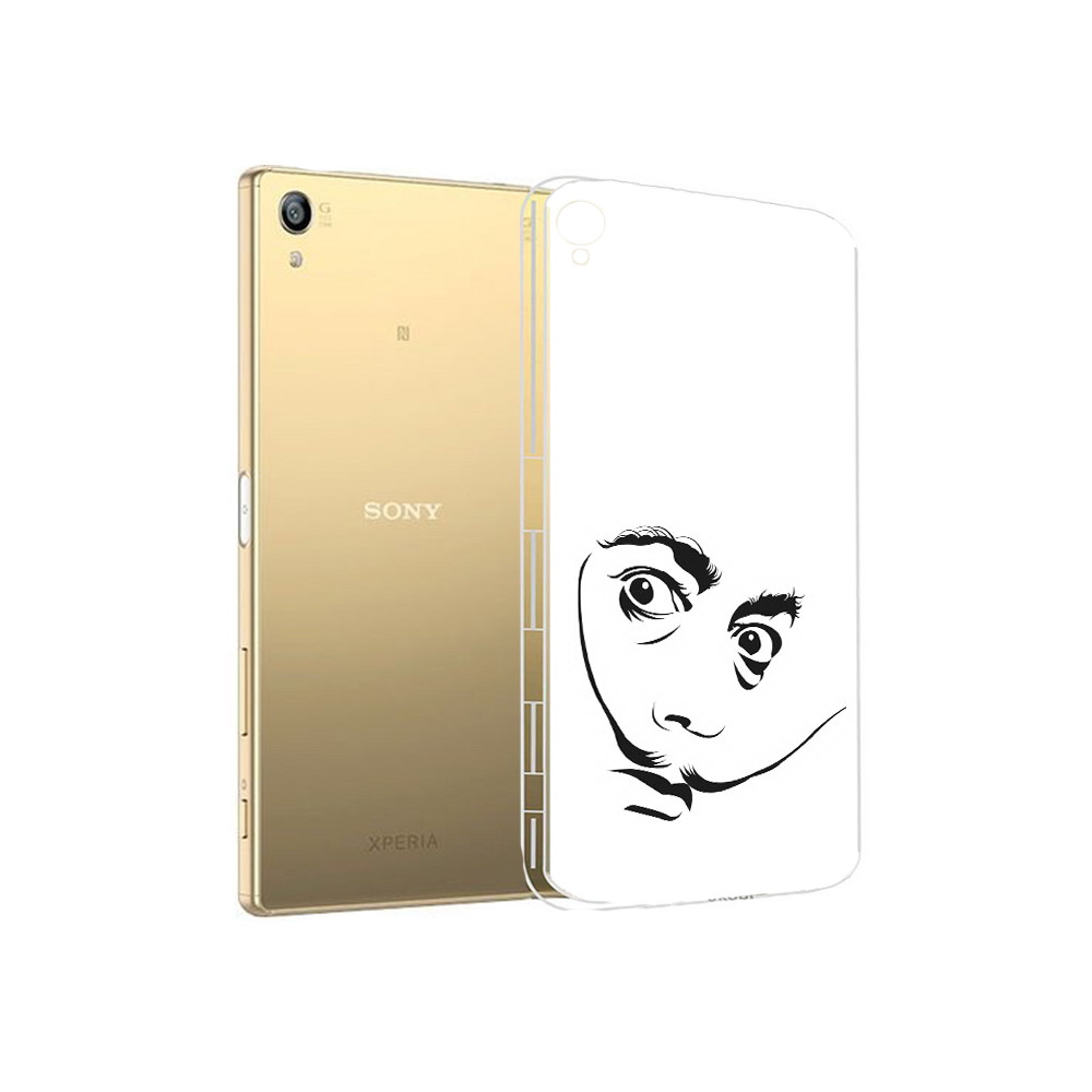 

Чехол MyPads Tocco для Sony Xperia Z5 Premium мужчина с длинными усами (PT23243.222.487), Прозрачный, Tocco
