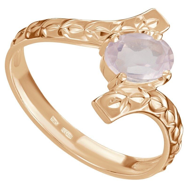 

Кольцо из серебра с кварцем р., LAZURIT-ONLINE 806103, 806103