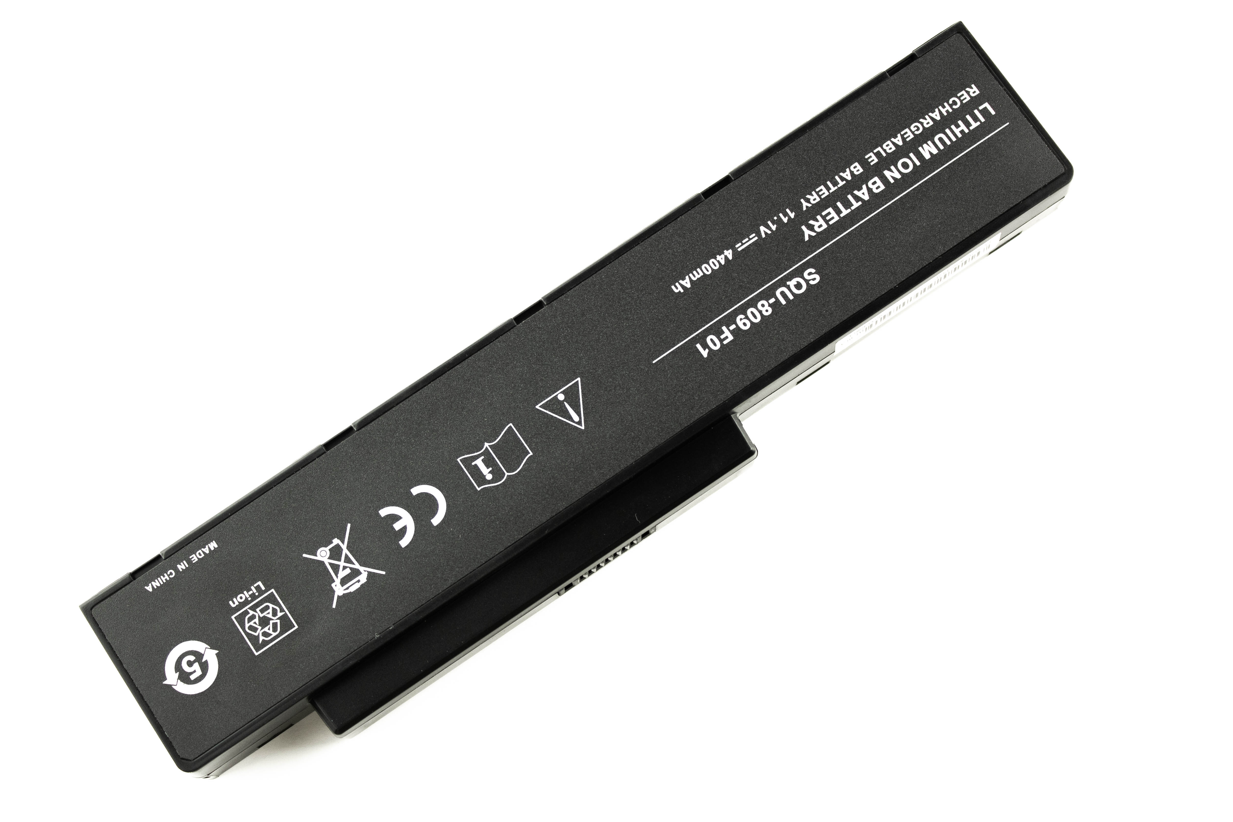 

Аккумулятор для ноутбука Fujitsu Amilo Li3710 Li3910 (11.1V 4400mAh) BLACK OEM SQU-809