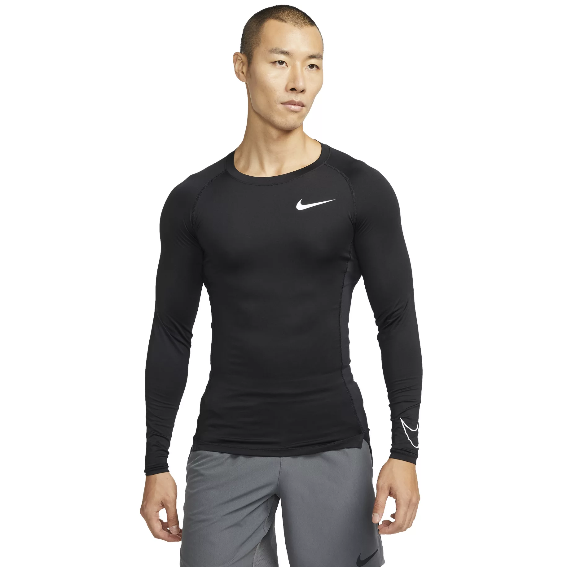 

Лонгслив мужской Nike Pro Dri-fit LS черный L, Pro Dri-fit LS