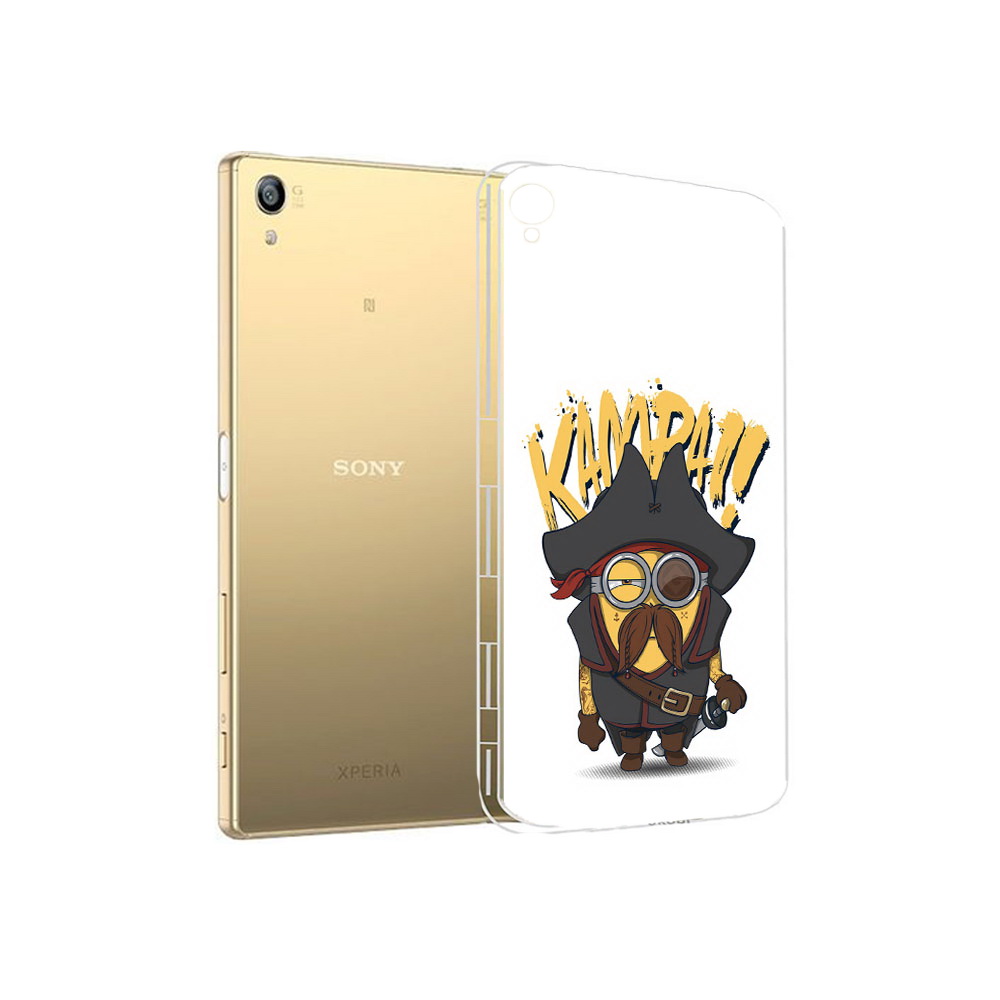 

Чехол MyPads Tocco для Sony Xperia Z5 Premium миньон пират (PT23243.222.476), Прозрачный, Tocco