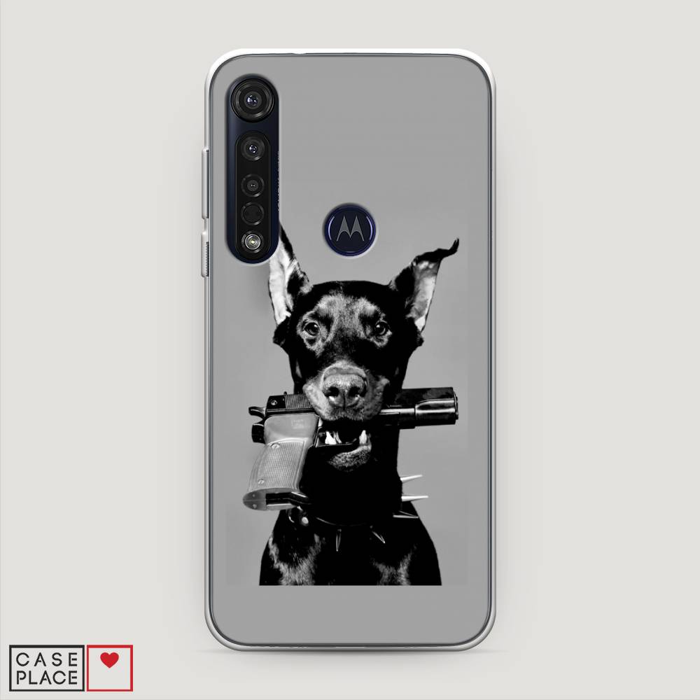 

Чехол Awog "Доберман" для Motorola Moto G8 Plus