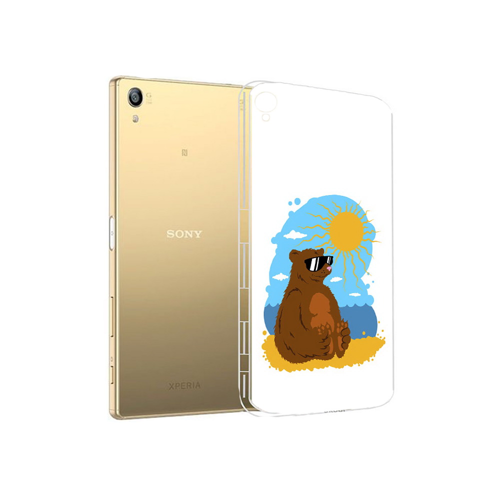 

Чехол MyPads Tocco для Sony Xperia Z5 Premium медведь на чиле (PT23243.222.468), Прозрачный, Tocco