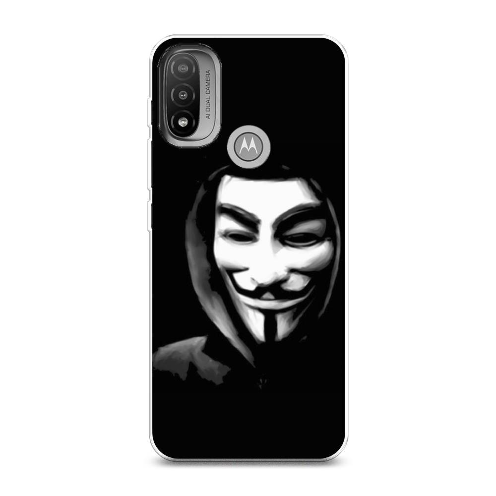 

Чехол Awog на Lenovo K14 Plus/Motorola Moto E20/E30/E40 "Анонимус", Разноцветный, 243450-5