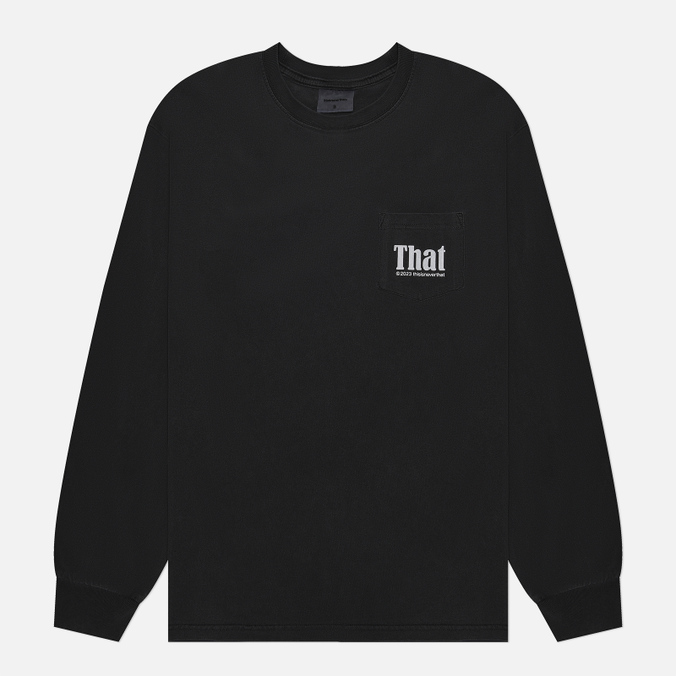 

Мужской лонгслив thisisneverthat That Pocket серый, Размер L, That Pocket