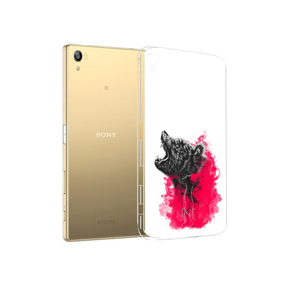 

Чехол MyPads Tocco для Sony Xperia Z5 Premium медведь в дымке (PT23243.222.463), Прозрачный, Tocco