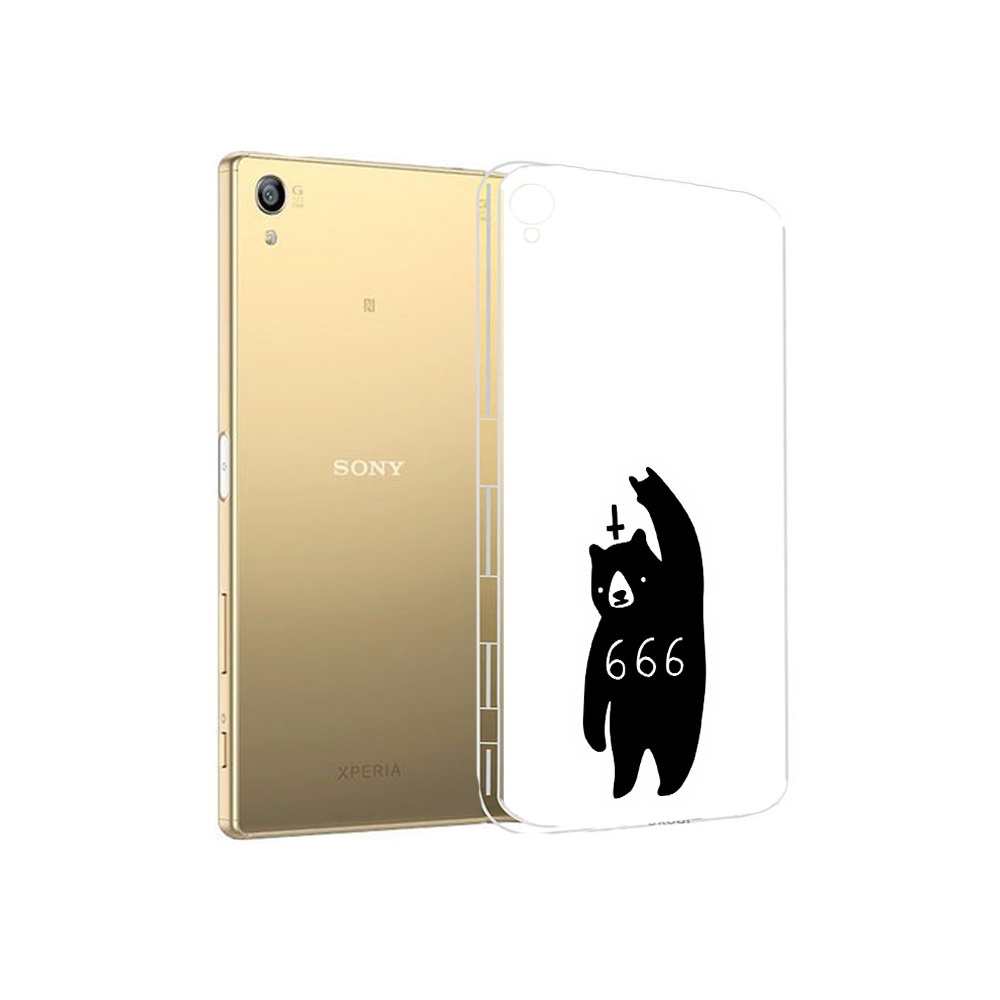 

Чехол MyPads Tocco для Sony Xperia Z5 Premium медведь 666 (PT23243.222.462), Прозрачный, Tocco