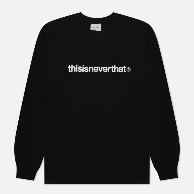 

Мужской лонгслив thisisneverthat Print T-Logo чёрный, Размер L, Черный, Print T-Logo