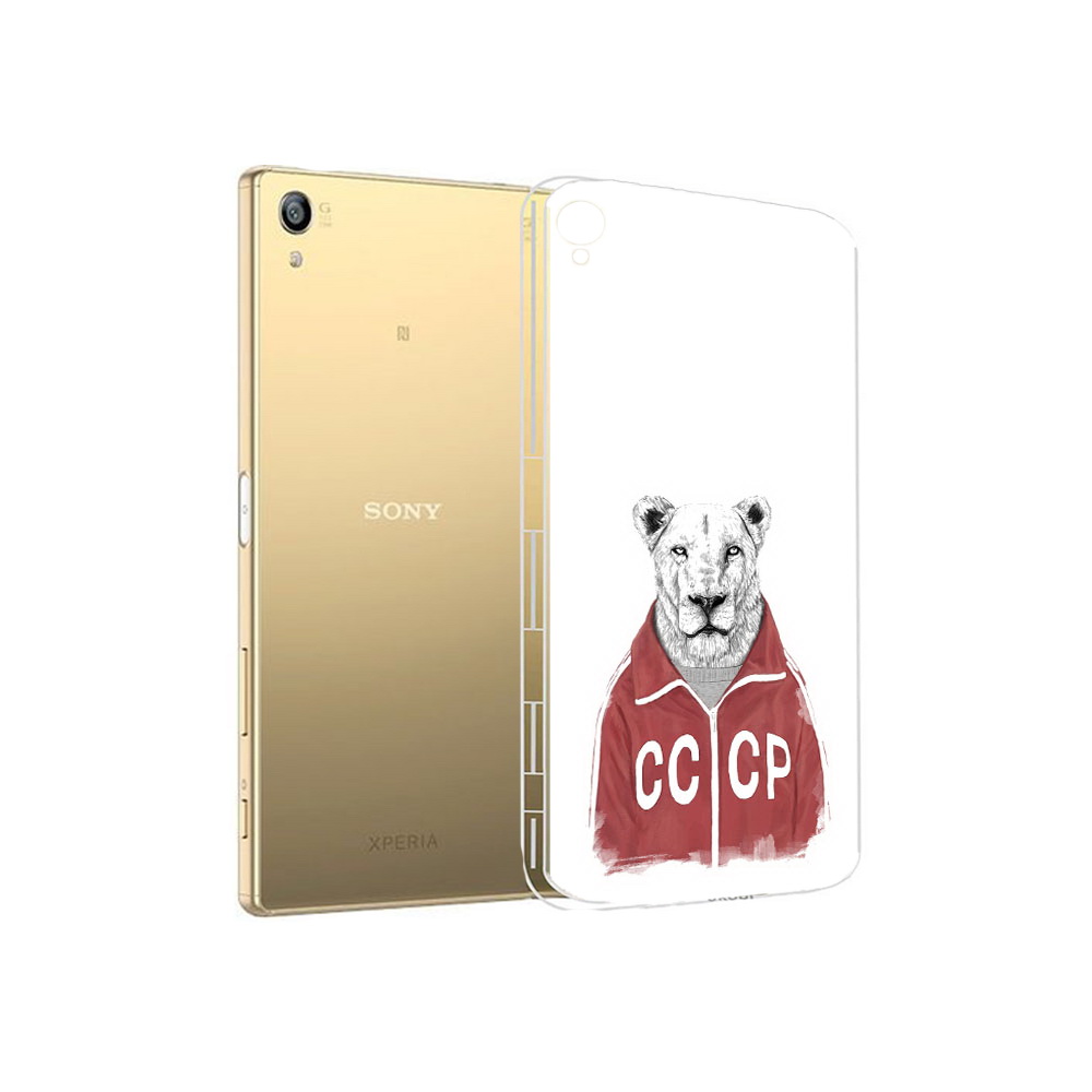 

Чехол MyPads Tocco для Sony Xperia Z5 Premium львица ссср (PT23243.222.450), Прозрачный, Tocco