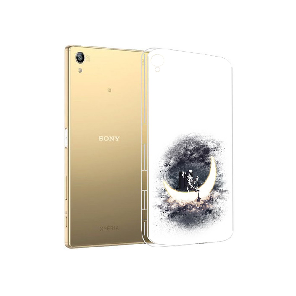 

Чехол MyPads Tocco для Sony Xperia Z5 Premium лунный путешественник (PT23243.222.448), Прозрачный, Tocco