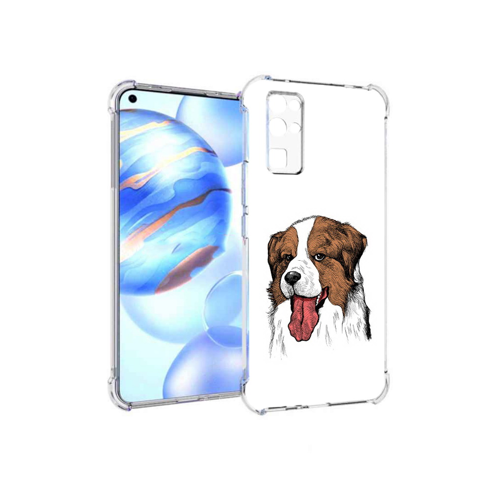 

Чехол MyPads Tocco для Honor 30 бетховен (PT147988.19.230), Прозрачный, Tocco