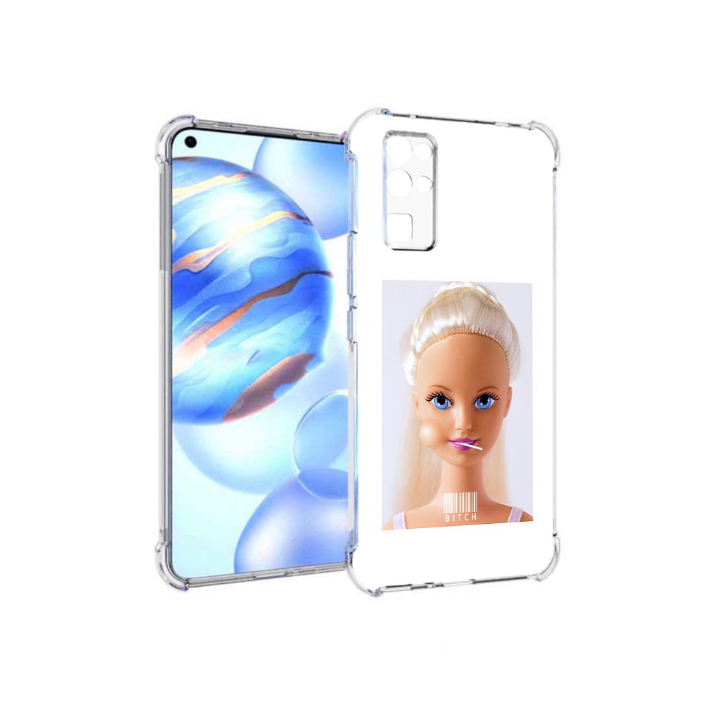 

Чехол MyPads Tocco для Honor 30 барби (PT147988.19.226), Прозрачный, Tocco