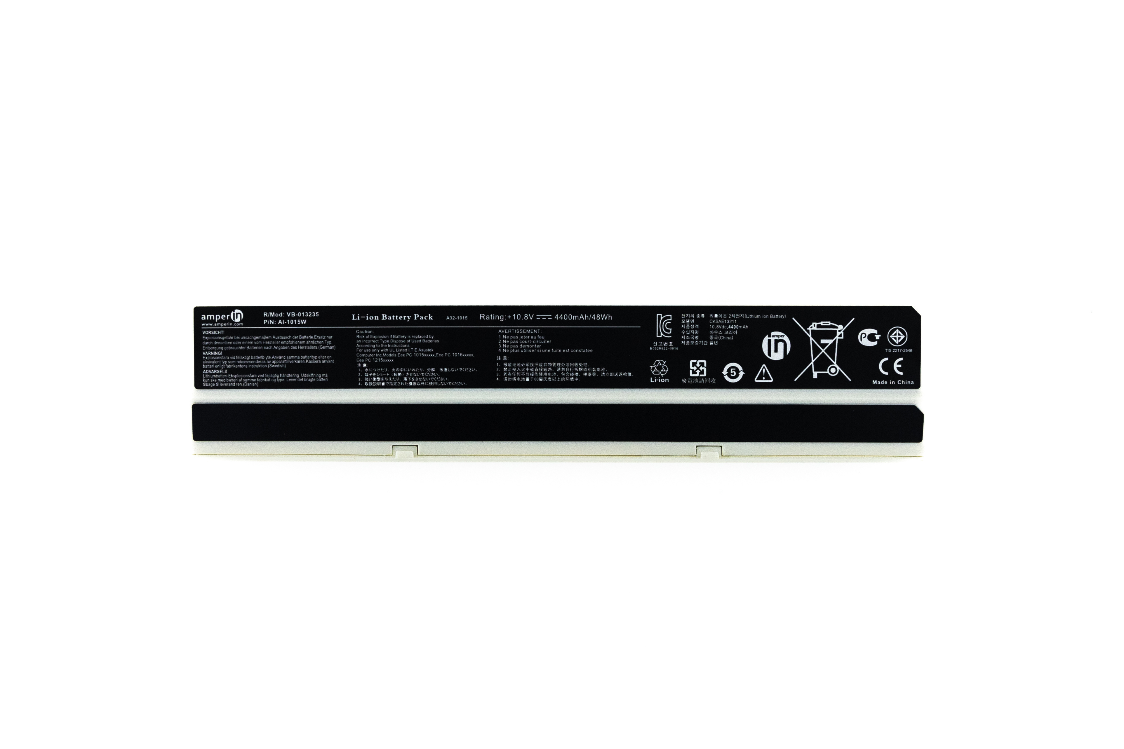 

Аккумулятор для ноутбука Asus Eee PC1015 1215 (10.8V 4400mAh) Amperin A31-1015 A32-1015
