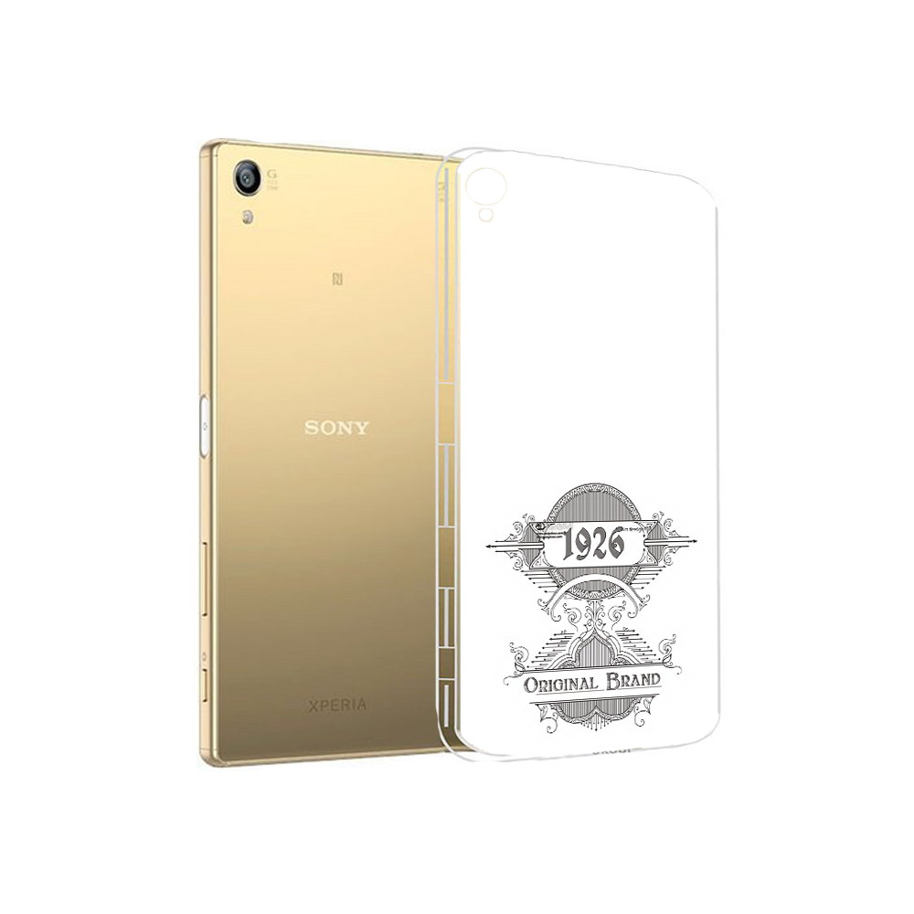 

Чехол MyPads Tocco для Sony Xperia Z5 Premium логотип черно белый (PT23243.222.446), Прозрачный, Tocco