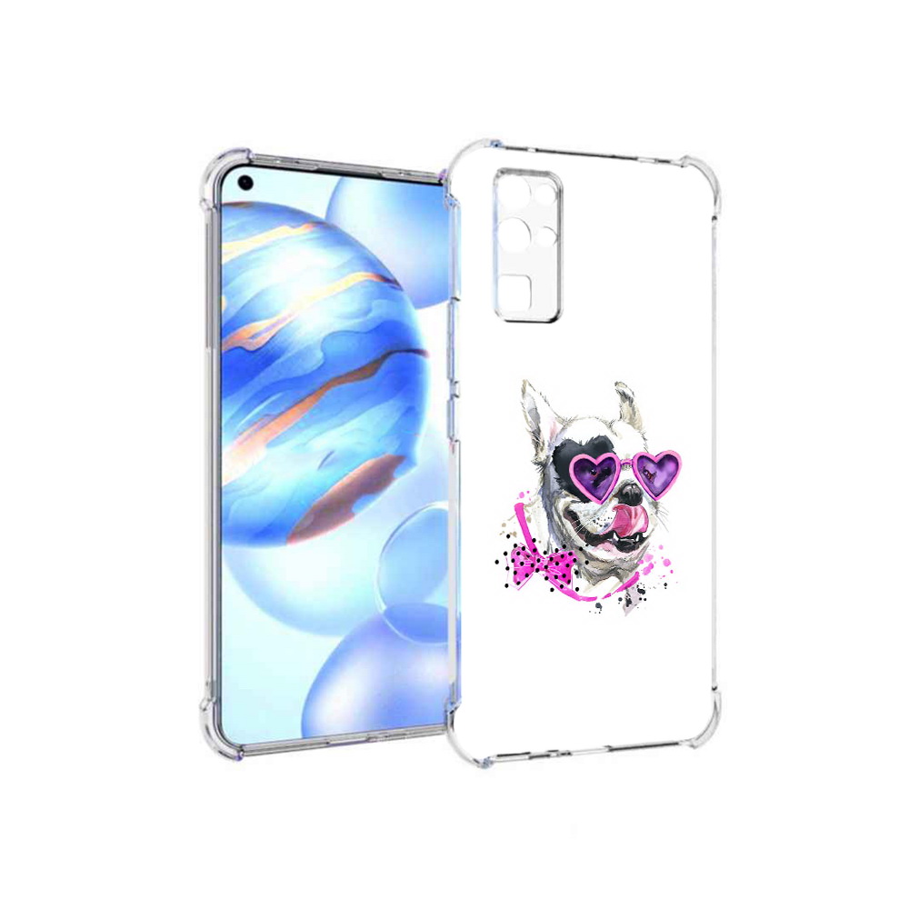 

Чехол MyPads Tocco для Honor 30 акварельный пёс (PT147988.19.218), Прозрачный, Tocco