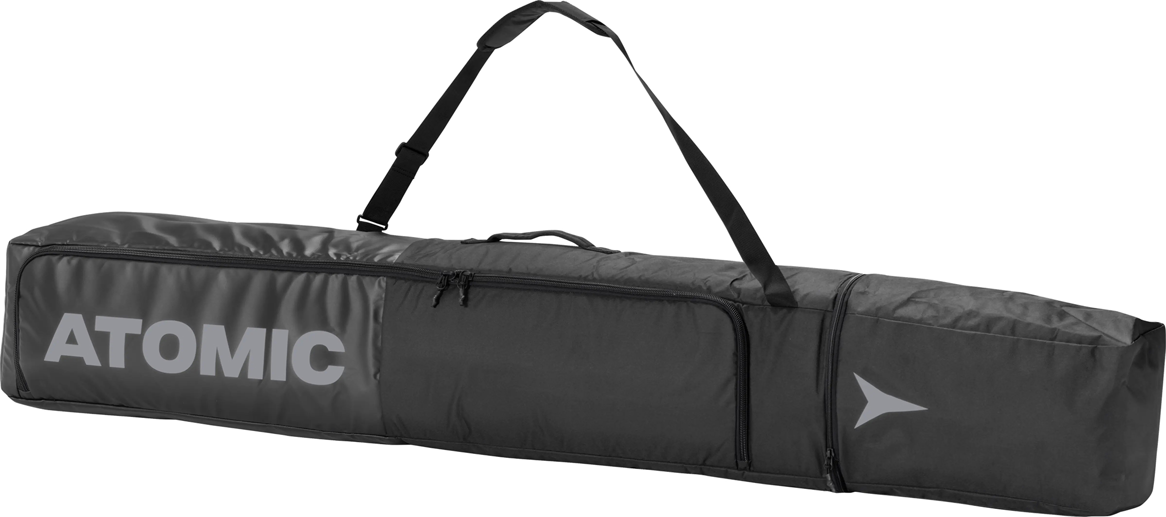 

Чехол горнолыжный двупарный Atomic Double Ski Bag Black/Grey 23/24, Черный, Double Ski Bag Black/Grey (23/24)