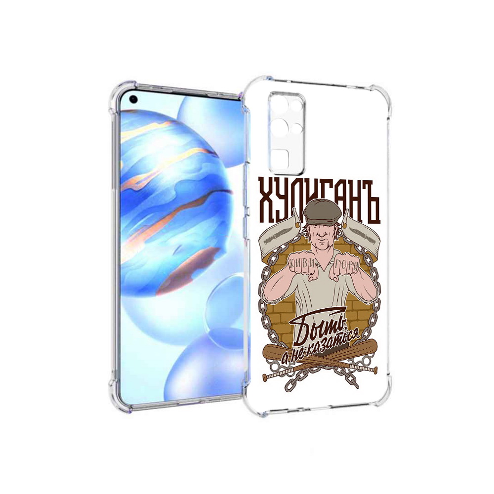 

Чехол MyPads Tocco для Honor 30 Хулиган (PT147988.19.192), Прозрачный, Tocco