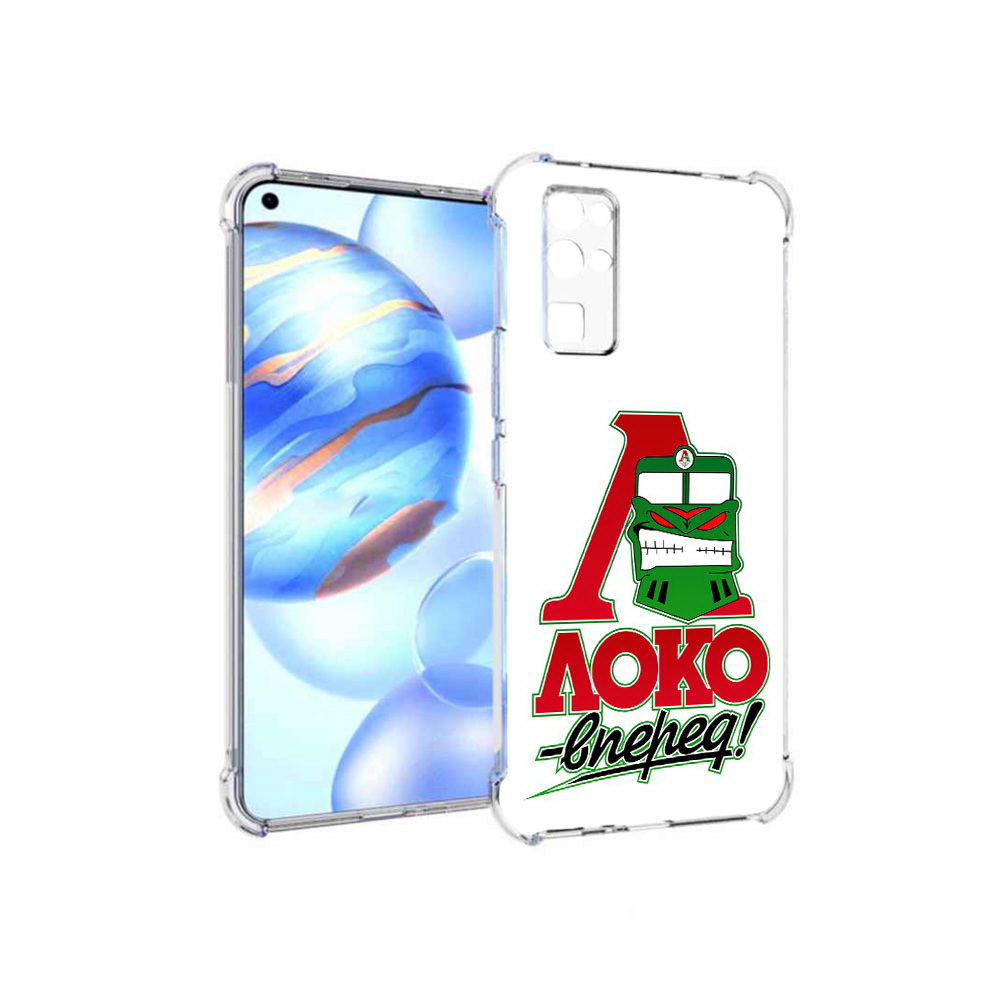 

Чехол MyPads Tocco для Honor 30 ФК локо вперед (PT147988.19.181), Прозрачный, Tocco