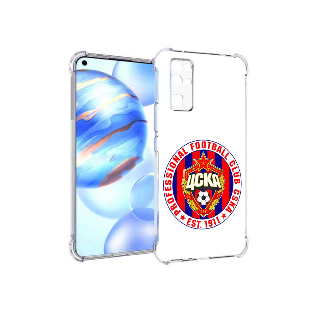

Чехол MyPads Tocco для Honor 30 ФК ЦСК логотип (PT147988.19.178), Прозрачный, Tocco