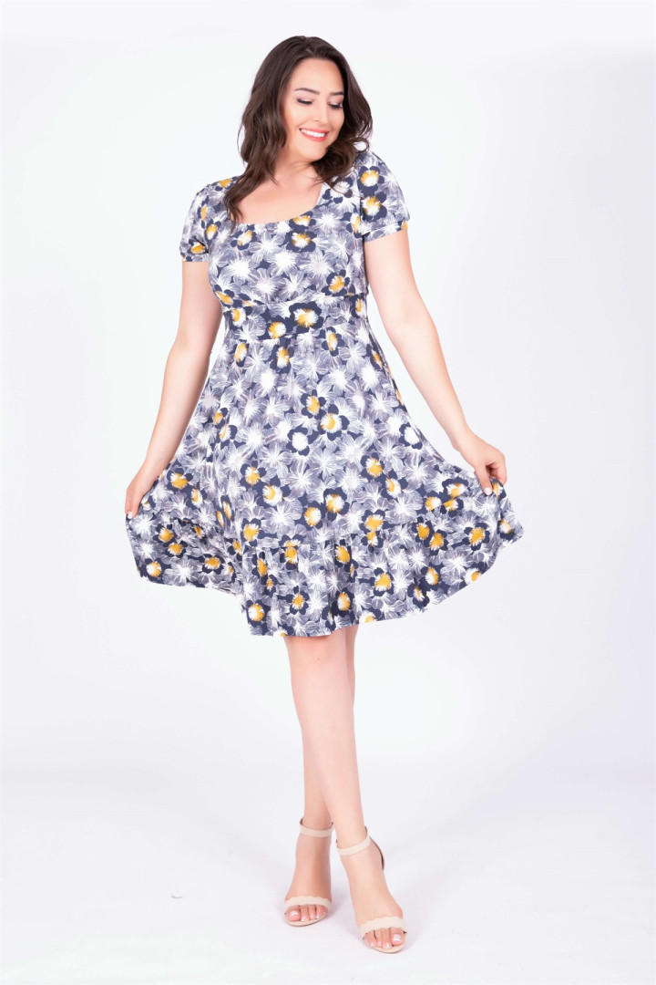 

Платье женское My Line Moda 619 черное 2XL (товары доставляются из-за рубежа), 619